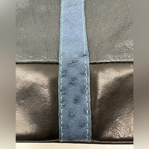 Vintage Ruby Firecat Leather Tote Purse Bag Tassel Designer Southwestern OOAK - Picture 6 of 16